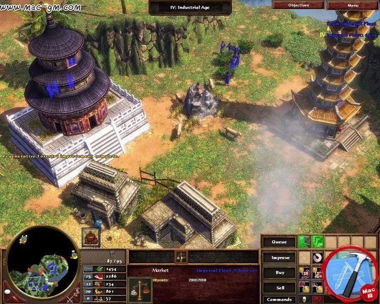 帝国时代3 Age of Empires III Mac版 For Mac 即时战略 三部曲 酋长 亚洲王朝