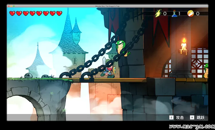 神奇小子:龙之陷阱 Wonder Boy: The Dragon's Trap v1.03f Mac版 For Mac 动作 中文版