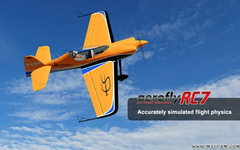 模拟航空飞行RC7 Mac版 For Mac 休闲治愈 英文版