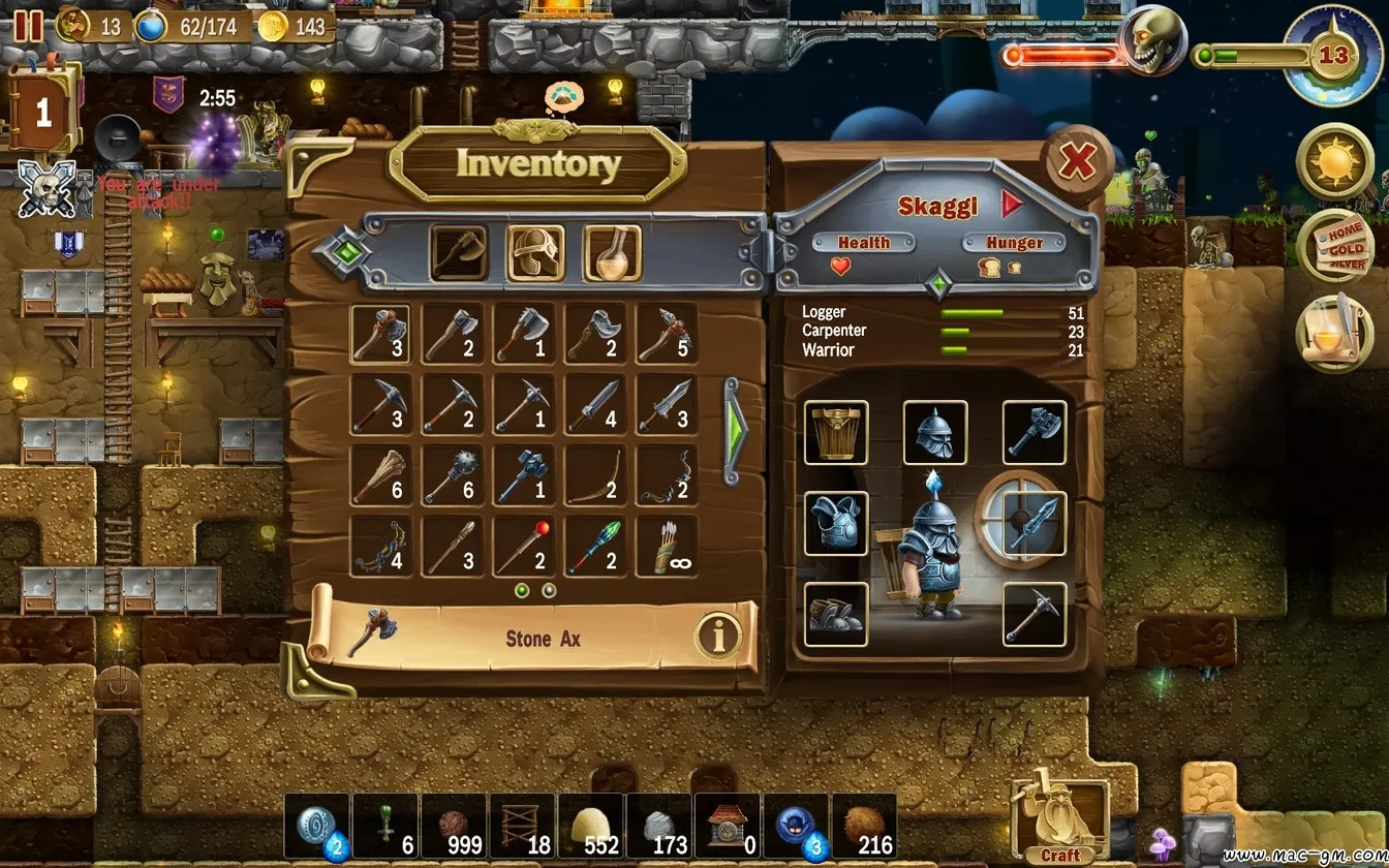 打造世界 Craft the World v1.11.012 Mac版 For Mac 奇幻沙盒 策略 中文版