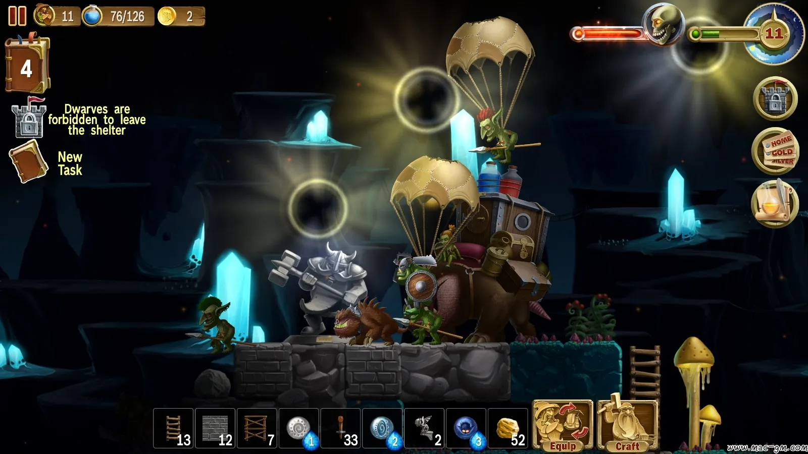 打造世界 Craft the World v1.11.012 Mac版 For Mac 奇幻沙盒 策略 中文版