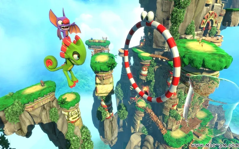 尤卡莱莉大冒险 Yooka-Laylee Mac版 For Mac 动作 中文版