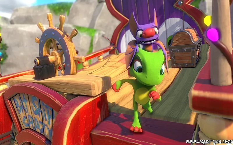 尤卡莱莉大冒险 Yooka-Laylee Mac版 For Mac 动作 中文版