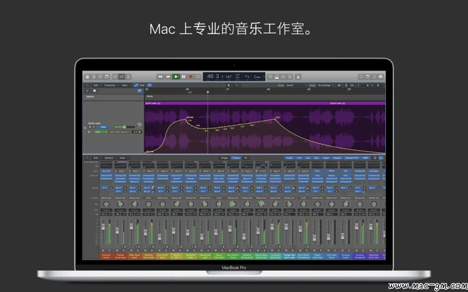 Logic Pro v12.3.1 Mac版 For Mac 音频工具 音乐音频 中文版