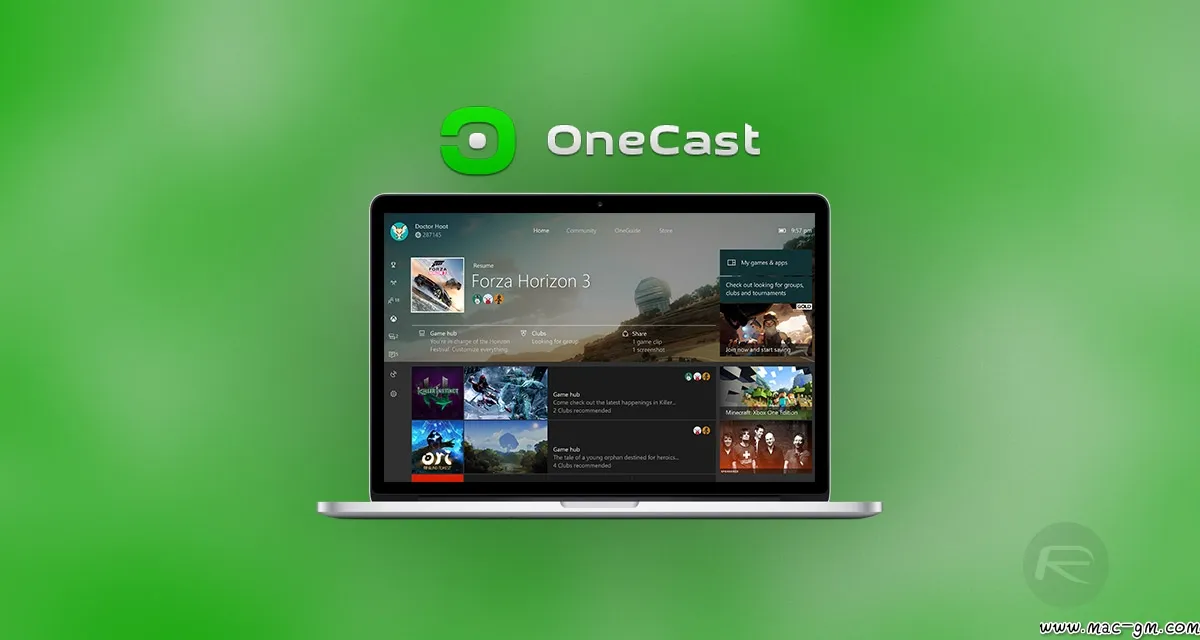OneCast Xbox串流Mac软件 Mac畅玩Xbox游戏 Mac串流游戏 荒野大镖客 GTA5 Mac版 For Mac 英文版