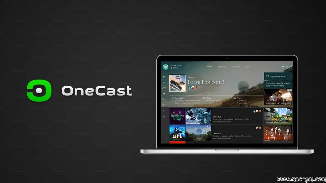 OneCast Xbox串流Mac软件 Mac畅玩Xbox游戏 Mac串流游戏 荒野大镖客 GTA5 Mac版 For Mac 英文版