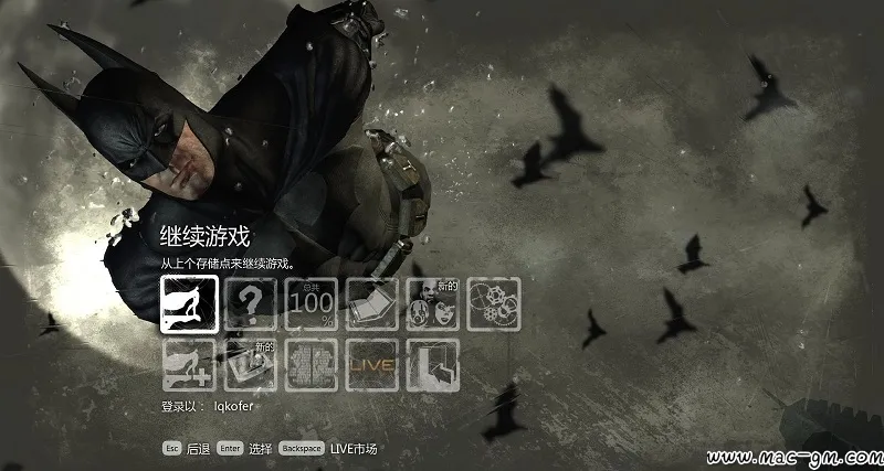 蝙蝠侠:阿卡姆之城 年度版 Batman: Arkham City Game of the Year Edition v1.2.1 Mac版 For Mac 中