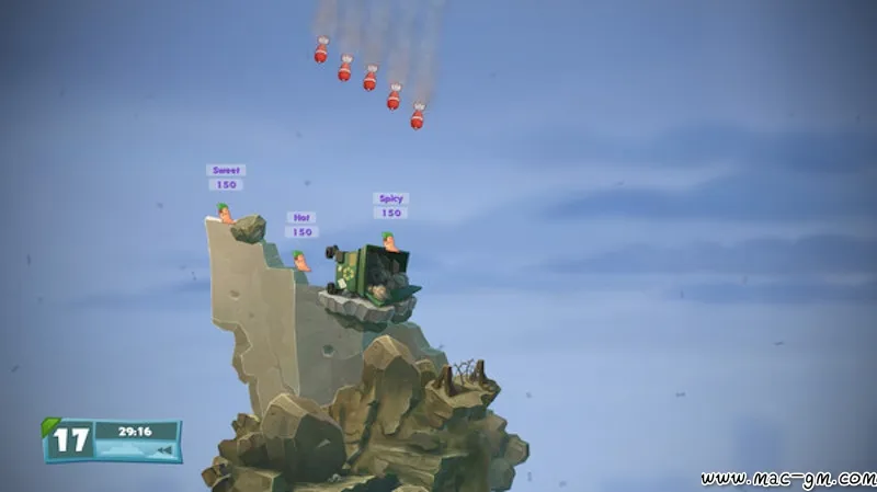 百战天虫 Worms W.M.D v1.0.0.193c Mac版 For Mac 动作 英文版