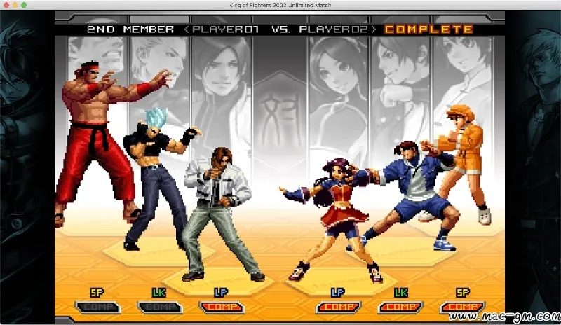 拳皇2002:终极对决 the king of fighters 2002 unlimited match Mac版 For Mac 格斗