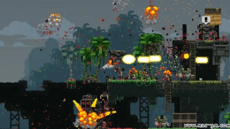 武装原型 Broforce v1.0 Mac版 For Mac 射击 中文版