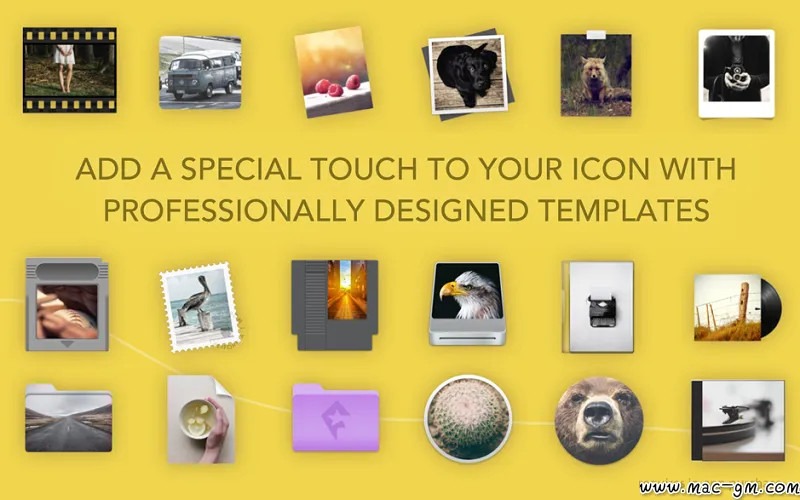 Image2Icon v2.18 图标创建 Mac版 For Mac 文件管理 图像工具 中文版