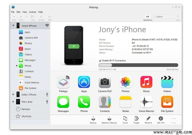 iMazing IOS v3.6.5 设备管理工具 Mac版 For Mac 音频工具 安全工具 备份同步 中文版