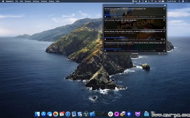 Downie v4.13.1 视频下载工具 YouTube Vimeo 视频下载 Mac版 For Mac 视频工具 中文版