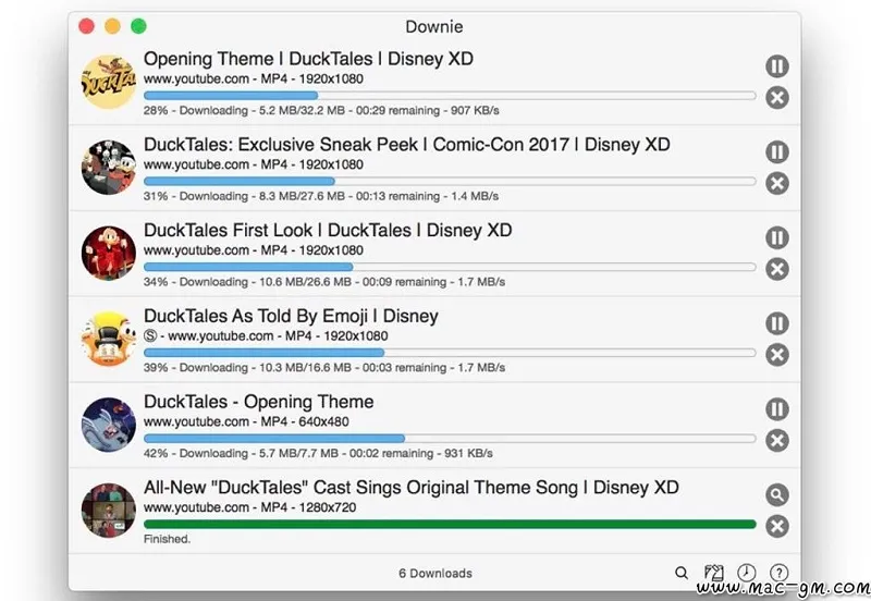 Downie v4.13.1 视频下载工具 YouTube Vimeo 视频下载 Mac版 For Mac 视频工具 中文版
