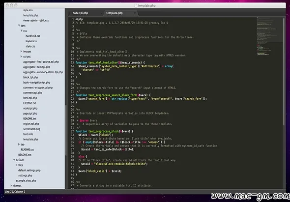 Sublime Text v4.0 Build 4215 代码编辑器 Mac版 For Mac 文本编辑 菜单栏工具 浏览器工具 英文版
