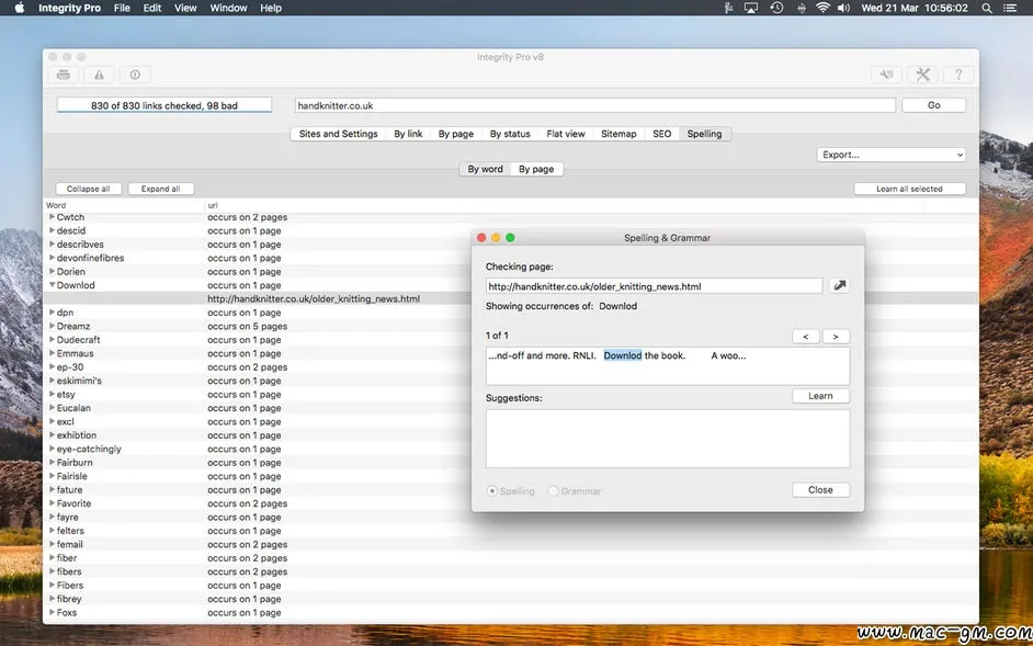 Integrity Pro v12.12.0 网站SEO工具 Mac版 For Mac 图像工具 英文版