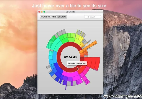 Disk Graph v3.3.1 磁盘检测工具 Mac版 For Mac 文件管理 英文版