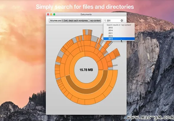 Disk Graph v3.3.1 磁盘检测工具 Mac版 For Mac 文件管理 英文版