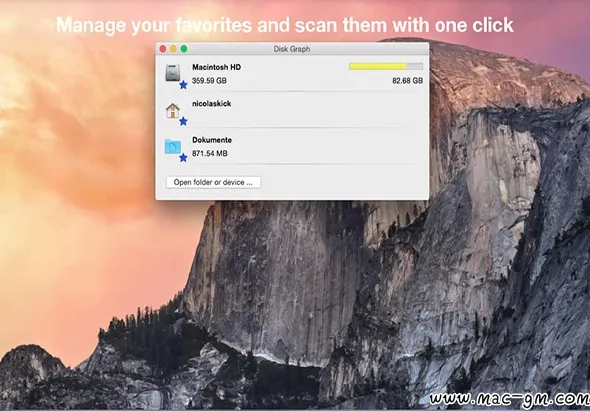 Disk Graph v3.3.1 磁盘检测工具 Mac版 For Mac 文件管理 英文版