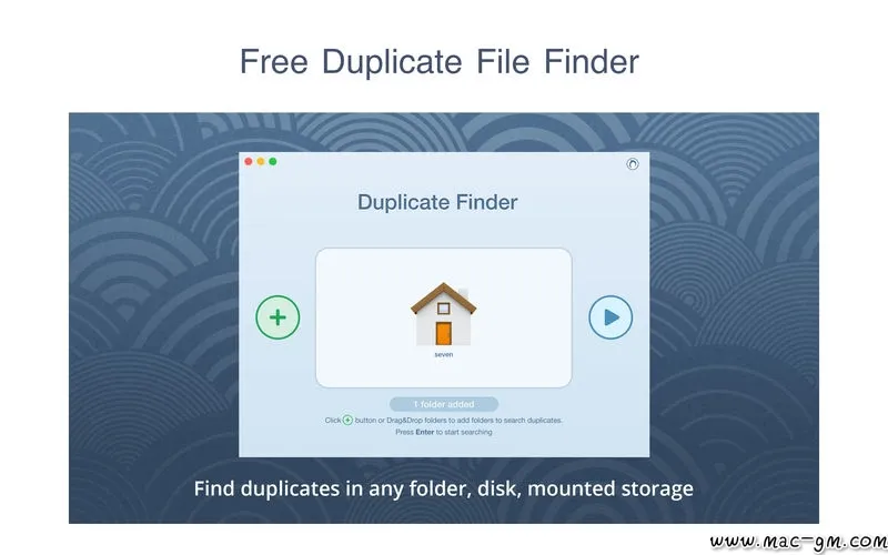 Duplicate File Finder Pro v7.3.1 重复文件查找软件 Mac版 For Mac 文件管理 英文版
