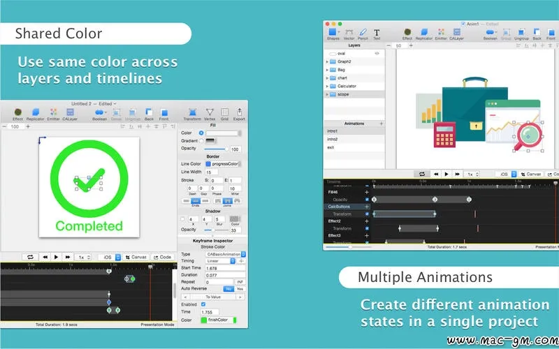 QuartzCode 动画制作工具 QCode v1.67.1 Mac版 For Mac 文本编辑 英文版