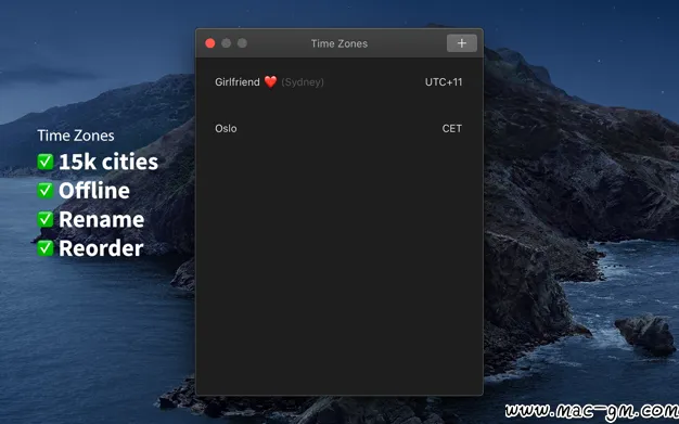 Dato v5.8.3 菜单栏日历应用 Mac版 For Mac 菜单栏工具 文本编辑 英文版