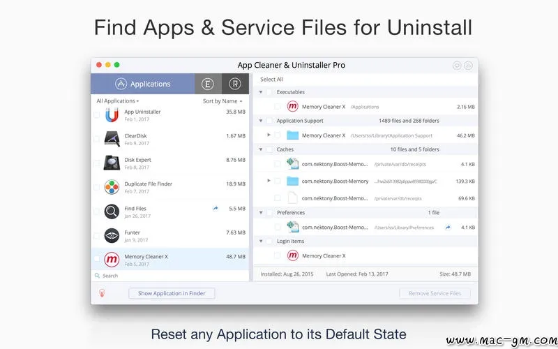 App Cleaner & Uninstaller Pro v10.0 应用卸载与清理 Mac版 For Mac 中文版