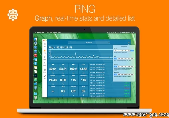 Network Kit v9.3.0 网络信息查询工具 Mac版 For Mac 网络工具 英文版