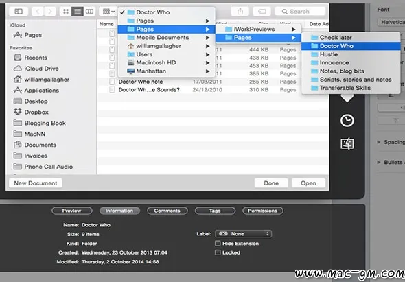 Default Folder X Finder v6.3.2 增强工具 Mac版 For Mac 菜单栏工具 文件管理 英文版