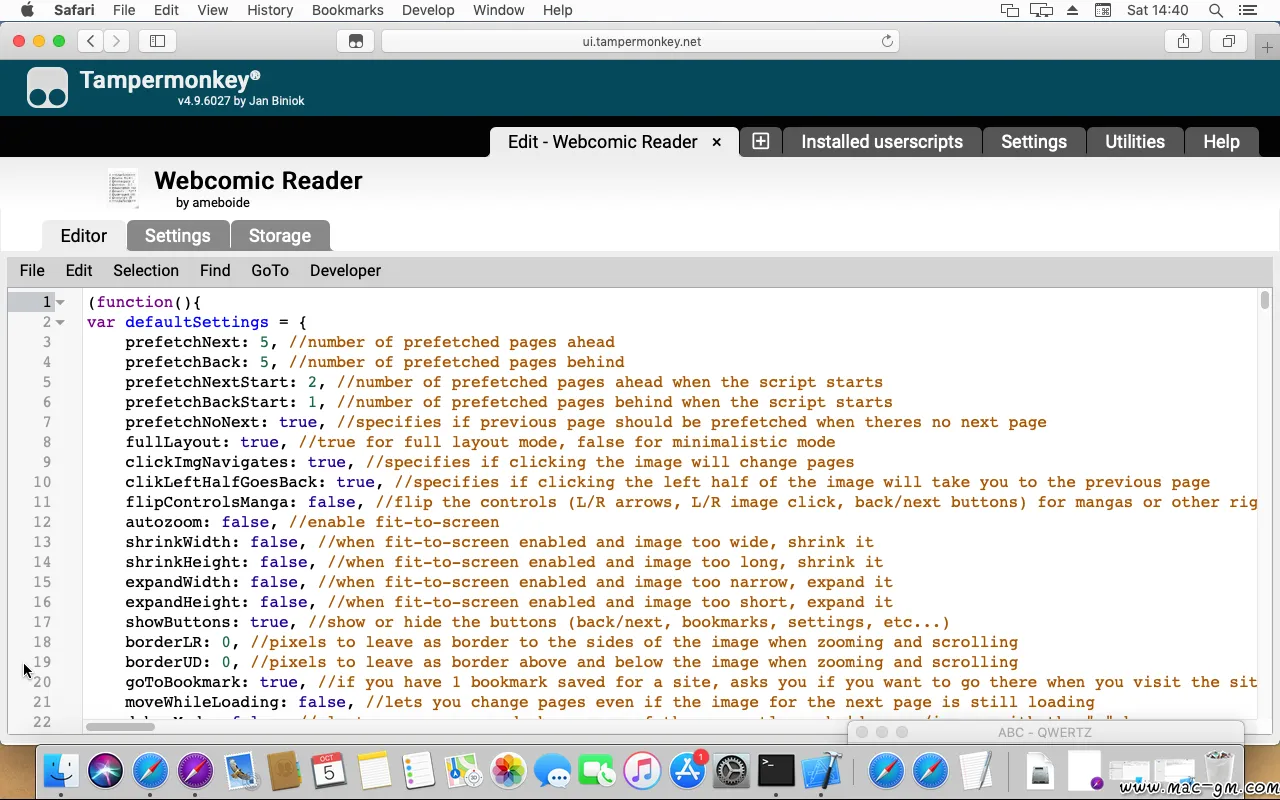 Tampermonkey v4.17.6162 浏览器脚本管理插件 Mac版 For Mac 浏览器工具 中文版