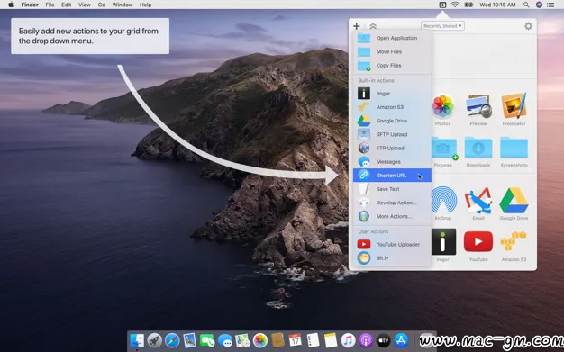 Dropzone v5.1.5 文件拖拽操作增强工具 Mac版 For Mac 英文版