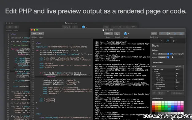 Whisk v2.6.2 网页编辑器 Mac版 For Mac 文本编辑 浏览器工具 英文版