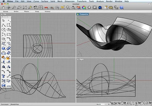 Rhino v8.30.26103.11002ceros 犀牛三维设计软件 Rhino Mac版 For Mac 图片处理 中文版