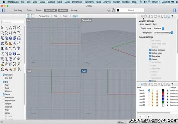 Rhino v8.30.26103.11002ceros 犀牛三维设计软件 Rhino Mac版 For Mac 图片处理 中文版