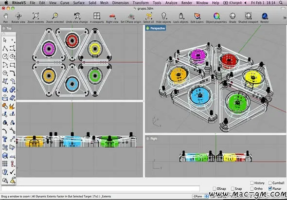 Rhino v8.30.26103.11002ceros 犀牛三维设计软件 Rhino Mac版 For Mac 图片处理 中文版
