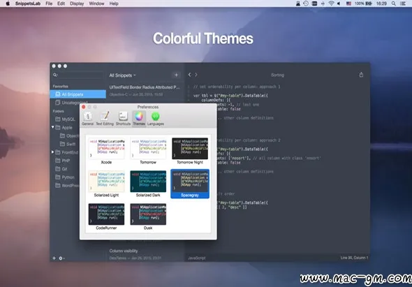 SnippetsLab v2.7 [MAS] 代码片段管理器 Mac版 For Mac 文本编辑 文件管理 智能自动化 中文版
