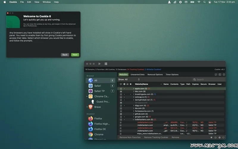Cookie v8.6.5 浏览器隐私保护软件 Mac版 For Mac 浏览器工具 英文版