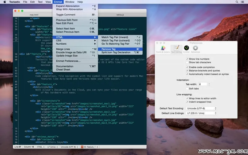 Textastic v5.0 代码编辑器 Mac版 For Mac 文本编辑 英文版