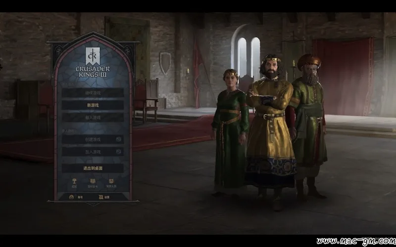 十字军之王3 Crusader Kings III v1.20.0.4 Mac版 For Mac 奇幻策略 中文版