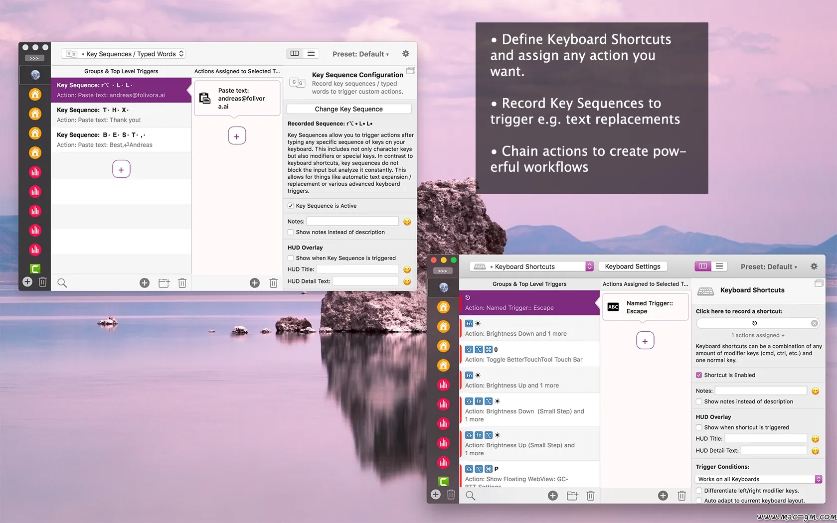 BetterTouchTool v6.726 触摸板及鼠标手势增强工具 Mac版 For Mac 中文版