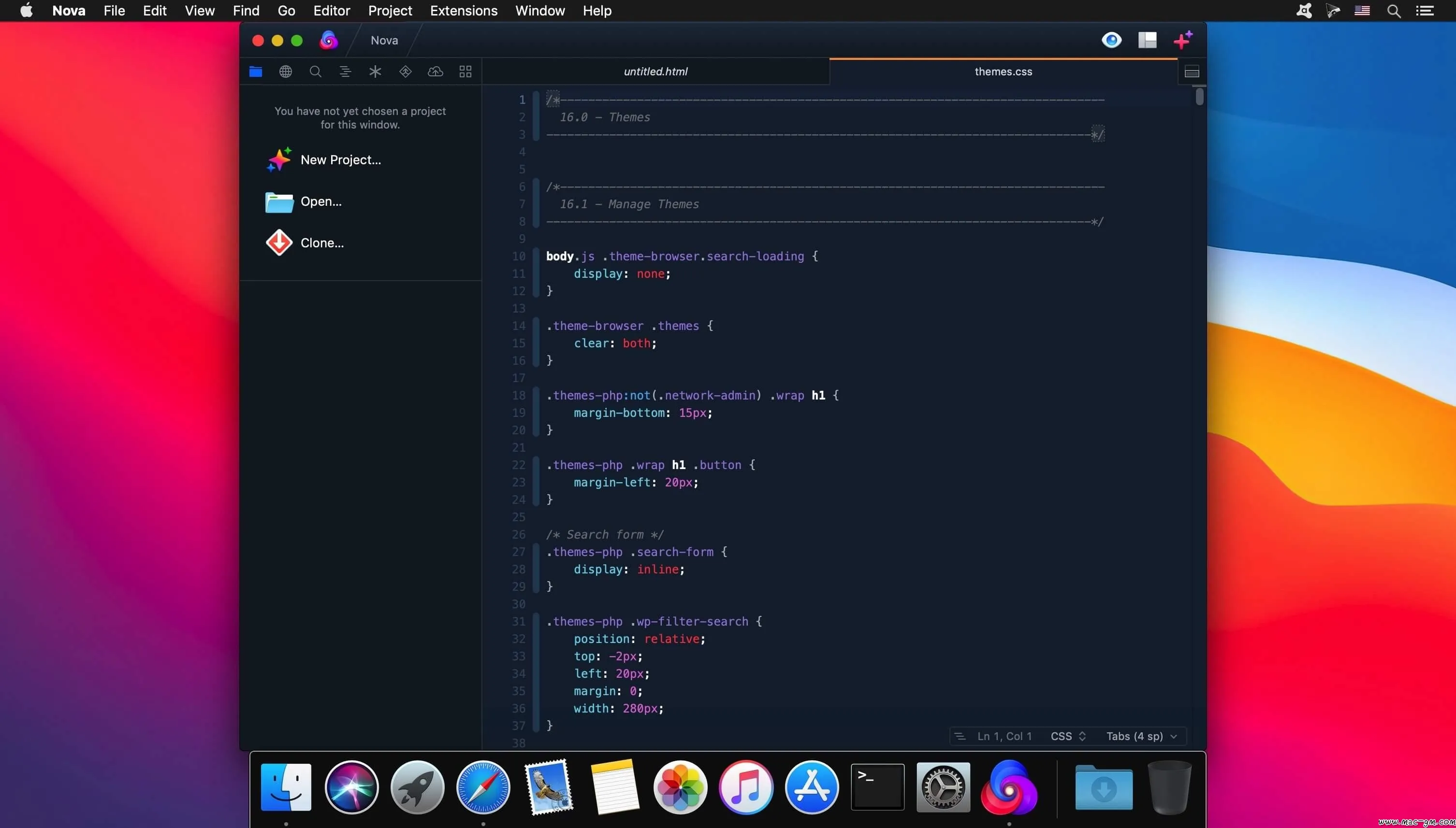 Nova v14.1 代码编辑器 Mac版 For Mac 文本编辑 智能自动化 中文版
