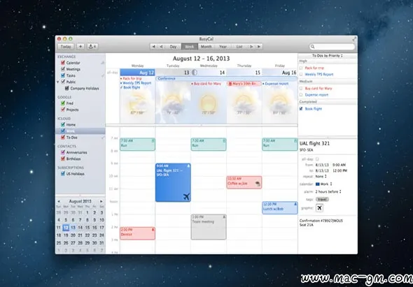 BusyCal v2026.2.3 日历应用 Mac版 For Mac 中文版