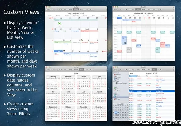 BusyCal v2026.2.3 日历应用 Mac版 For Mac 中文版
