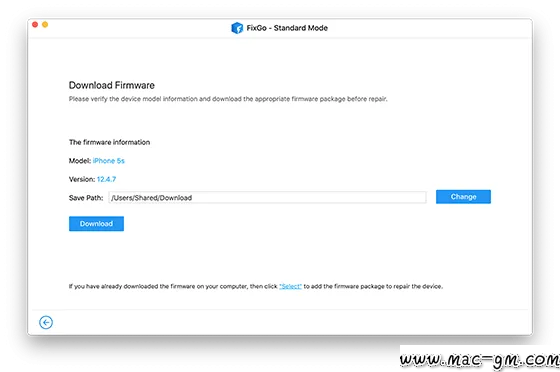 FixGo iOS v3.3.0 设备检测修复工具 Mac版 For Mac 英文版