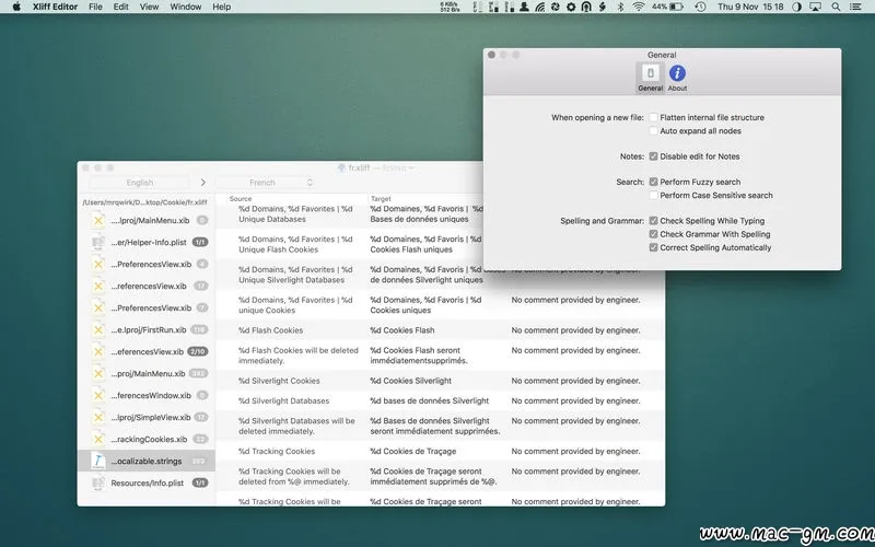 Xliff Editor Xliff v4.1 文件编辑软件 Mac版 For Mac 文本编辑 英文版