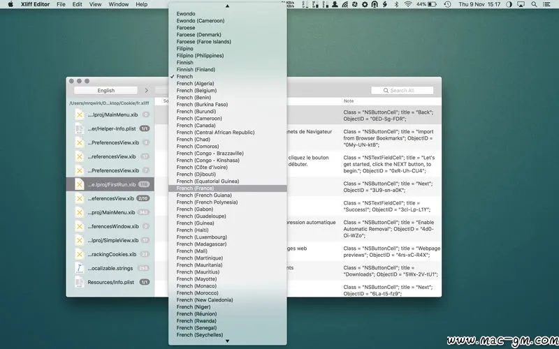 Xliff Editor Xliff v4.1 文件编辑软件 Mac版 For Mac 文本编辑 英文版