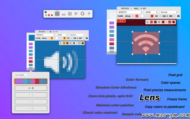 QuickLens UI v2.8 设计辅助工具 Mac版 For Mac 英文版