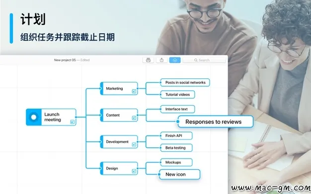 iMap Builder v11.2.2 思维导图软件 Mac版 For Mac 邮件工具 数据库工具 图像工具 中文版