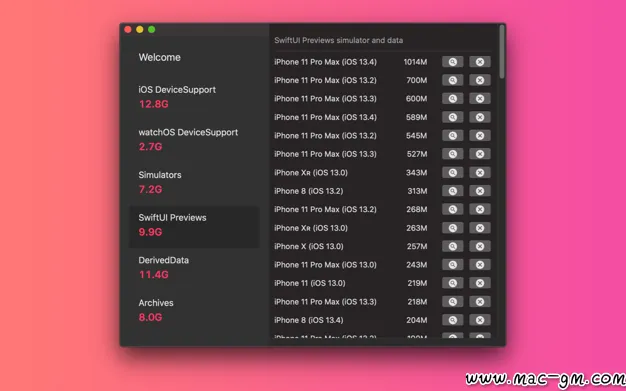 Cleaner for Xcode Xcode v4.0.4 清理器 Mac版 For Mac 文件管理 系统优化 中文版
