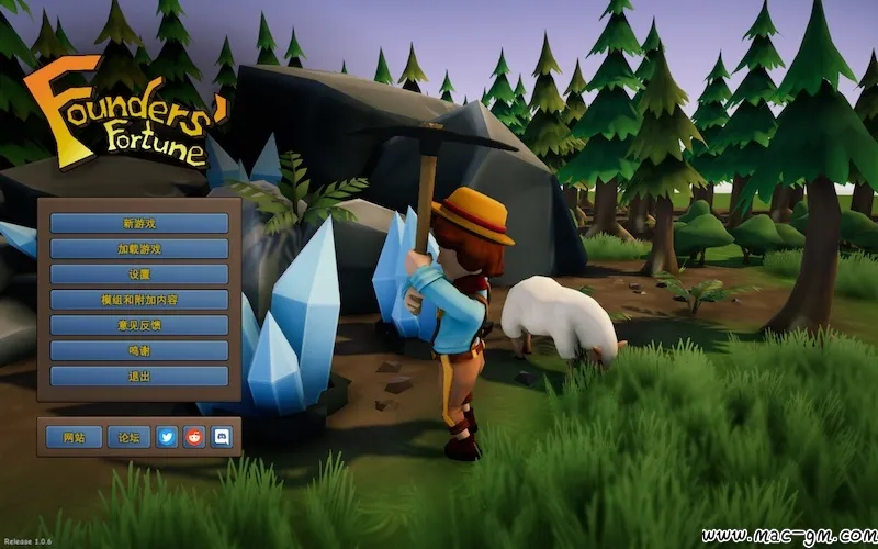 开拓者的财富 Founders Fortune v1.2.9 Mac版 For Mac 殖民地模拟 中文版